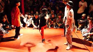 BLAZIN(JJ ライト) vs baby KROW\&RANA BEST8 KIDS WDC 2019 World Dance Colosseum #WDC