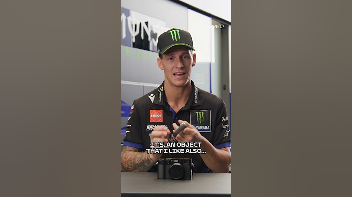 Fabio Quartararo's 3 must-have items | 2025 MotoGP