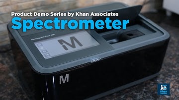 Spectrometer By Merck, Germany. Distributed by Khan Associates.