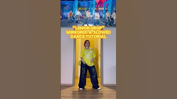 (Mirrored & Slowed) “Lemon Drop” dance tutorial🍋 #ateez ​⁠ #lemondrop #lemondropchallenge #kpop