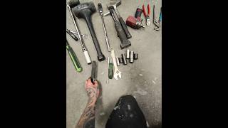Its always surprising how many tools it takes for one simple job