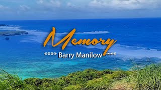 MEMORY - (Karaoke Version) - in the style of Barry Manilow