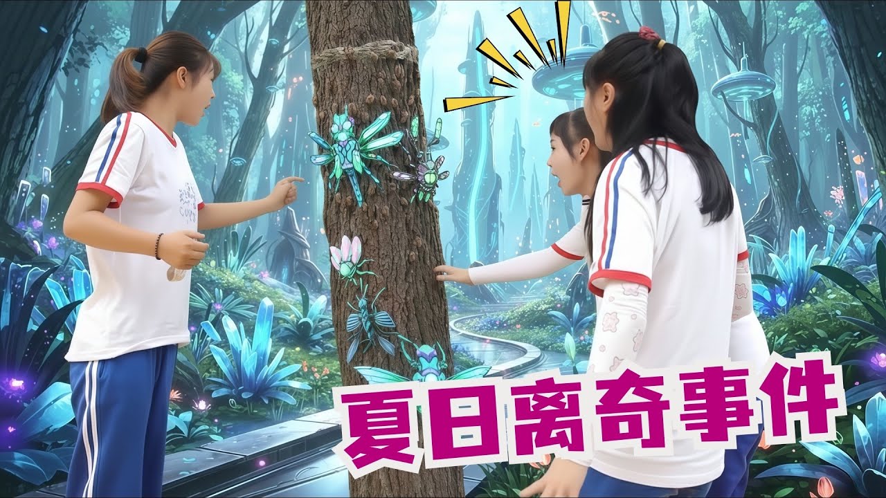 小丽和伙伴们捉爬蚱时睡着，没想1000个爬蚱全变成爬蚱皮，太逗了