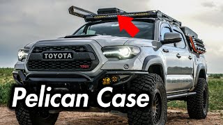 Howto Mount a Pelican Case onto a Tacoma Roof Rack