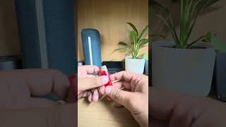 Transparent Red Lighter: First Look and Flame Test #asmr #satisfying #unboxing #shortvideo