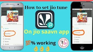 How to set jio tune in jio saavn app || Jio Caller tune kaise set kare jio saavn app me screenshot 5