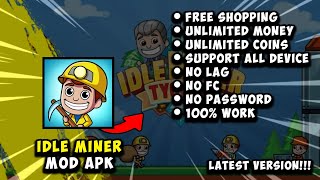 IDLE MINER TYCOON MOD APK [ NO PW ] || LATEST VERSION!!! screenshot 4