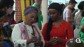 Akron organizer holds Juneteenth celebration weeks later