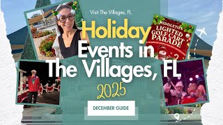 The Villages Florida Holiday Guide 2025: Tree Lightings, Golf Cart Parades, SantaCon, & More!