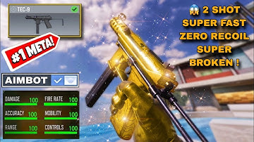 NEW "2 SHOT"  TEC - 9  Gunsmith! its TAKING OVER COD Mobile in Season 10 (NEW LOADOUT)