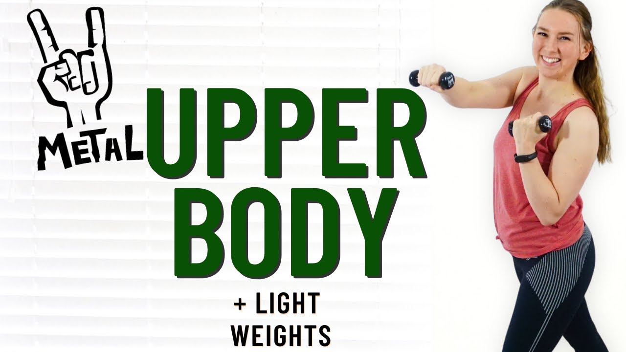 CHALLENGE DAY 13 || METAL UPPER BODY + WEIGHTS || No repeat & All standing