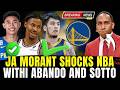 🏀 MY GOD! MORANT’S NEW DEAL HEADLINES WHILE WARRIORS RUMORED TO ADD SOTTO & ABANDO 🔥