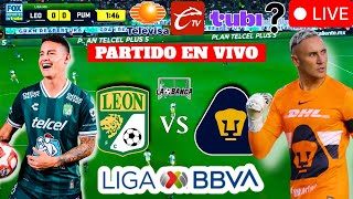 LEÓN VS PUMAS 🔴 ¿DÓNDE VER EL JUEGO EN VIVO? 🔴 PREVIA JORNADA 15 APERTURA 2025 LIGA MX