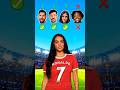Ronaldo vs Messi vs Georgina vs IShowSpeed vs Mrbeast Ronaldo Asks? #shorts
