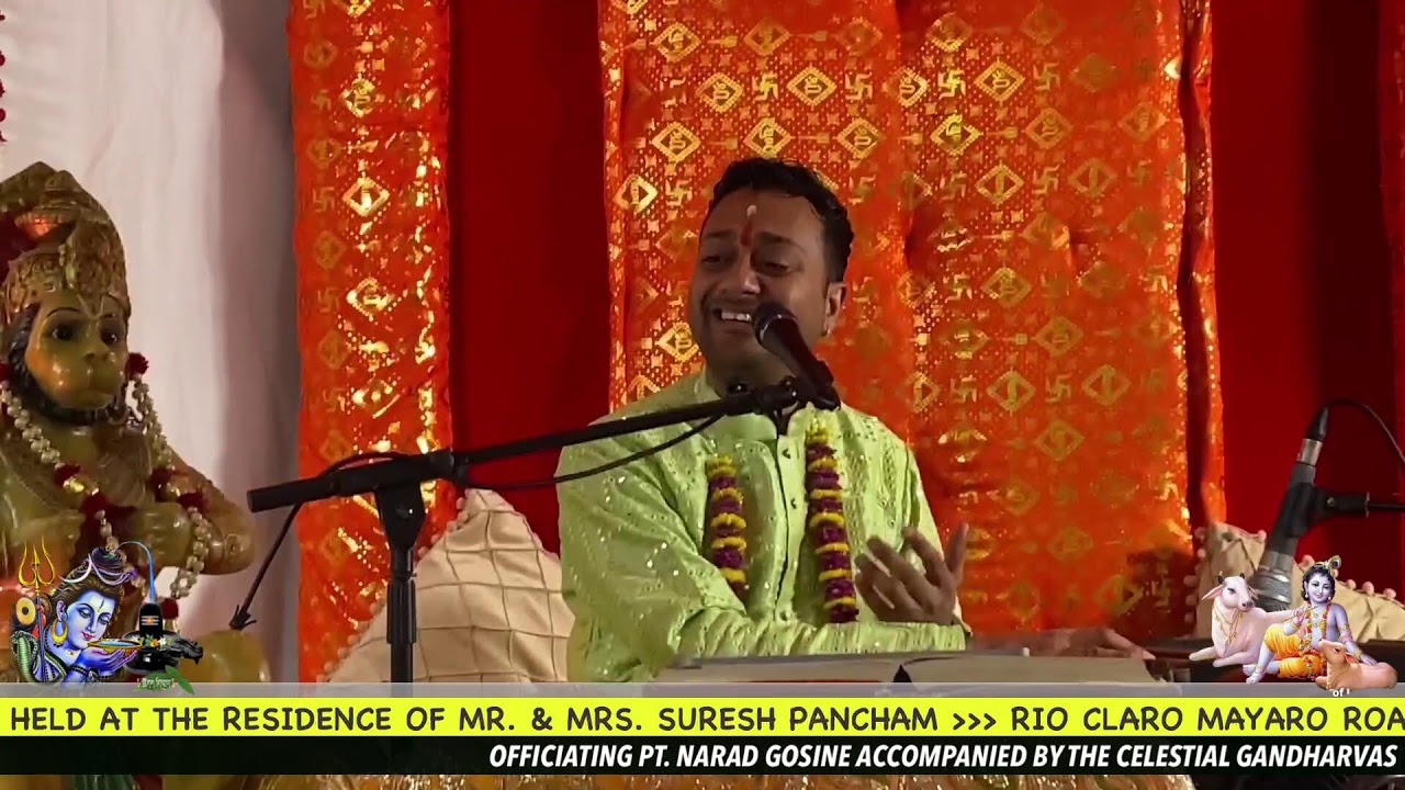 Second Night of 7 nights Bhakti Gyan Yagna - Residence of Mr. & Mrs. Suresh Pancham