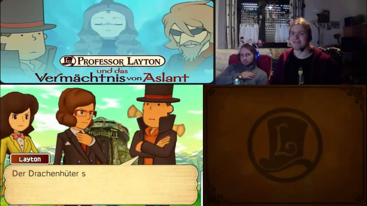 Professor Layton Und Das Vermächtnis Von Aslant Let's Play Together Professor Layton und das Vermächtnis von Aslant