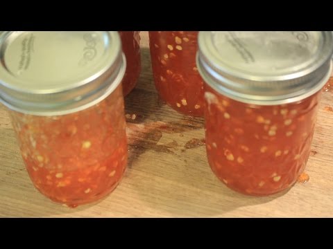 Red Pepper Jelly ~ Canning Jelly Hot & Spicy