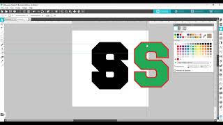 Creating a Layered Varsity Font in Silhouette Studio