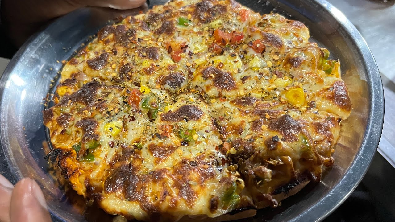 Special Pizza ???? Jalandhar Street Food Veg Pizza Viral Food Lover