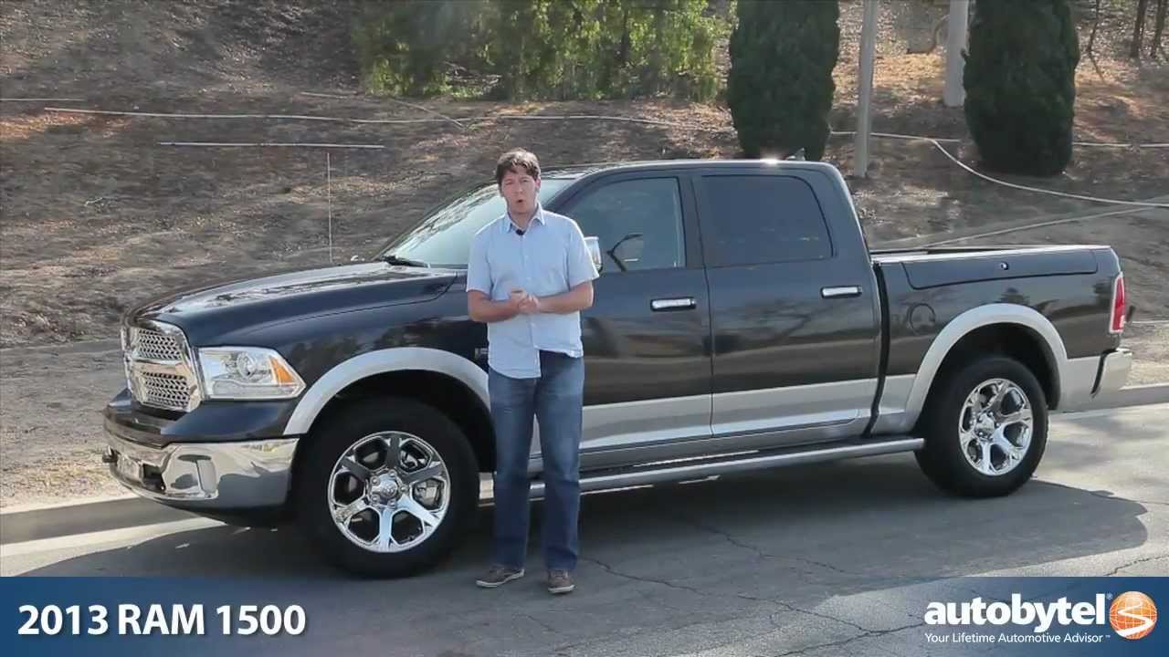 2013 Ram 1500 Laramie Hemi Test Drive Pickup Truck Video Review