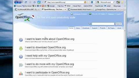 Open a DOC file Without Microsoft Word Video   5min com