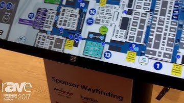 ISE 2017: PresTop Products Reveals Wayfinding System