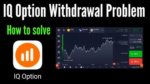 How to fix iq option withdrawal problem / IQ Option withdrawal problem