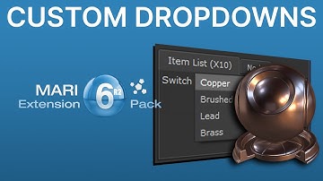 Custom Dropdown Menus | Mari Extension Pack 6 R2