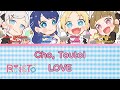 Cho, Toutoi LOVE (ちょ、尊いLOVE)- Ruri&amp;To- [FULL] (ROM/ENG/KAN) [LYRICS + COLOR CODED] Love Live!