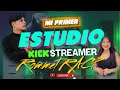 Rommel Racp armando mi primer estudio de transmisiones de KICK🔥I Elvia Maji