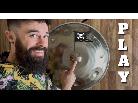 Pirates of the Caribbean on Handpan (Easy Tutorial!)