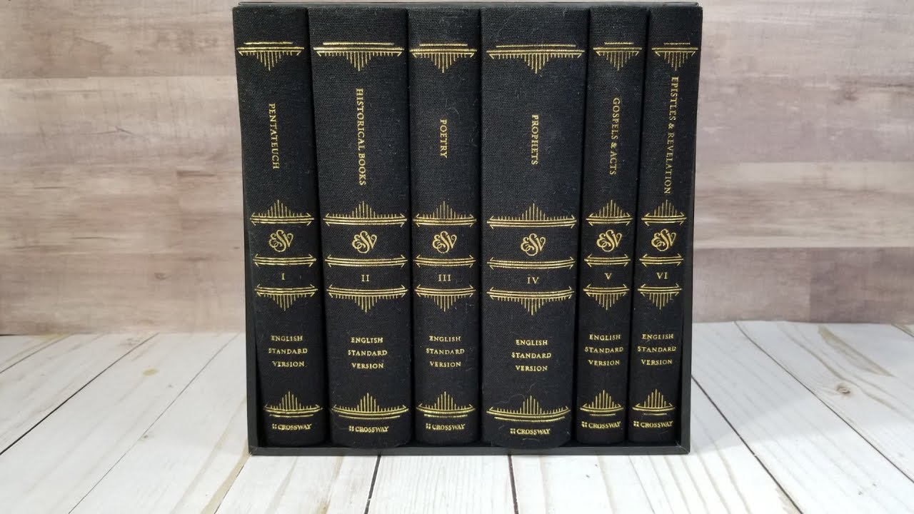 ESV Reader's Bible, Six-Volume Set With Chapter and Verse Numbers