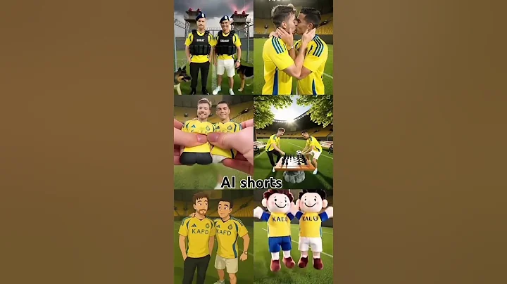 Ronaldo and MrBeast Ai shorts Funny videos #funny #cr7 #mrbeast #ai #shorts #ronaldo