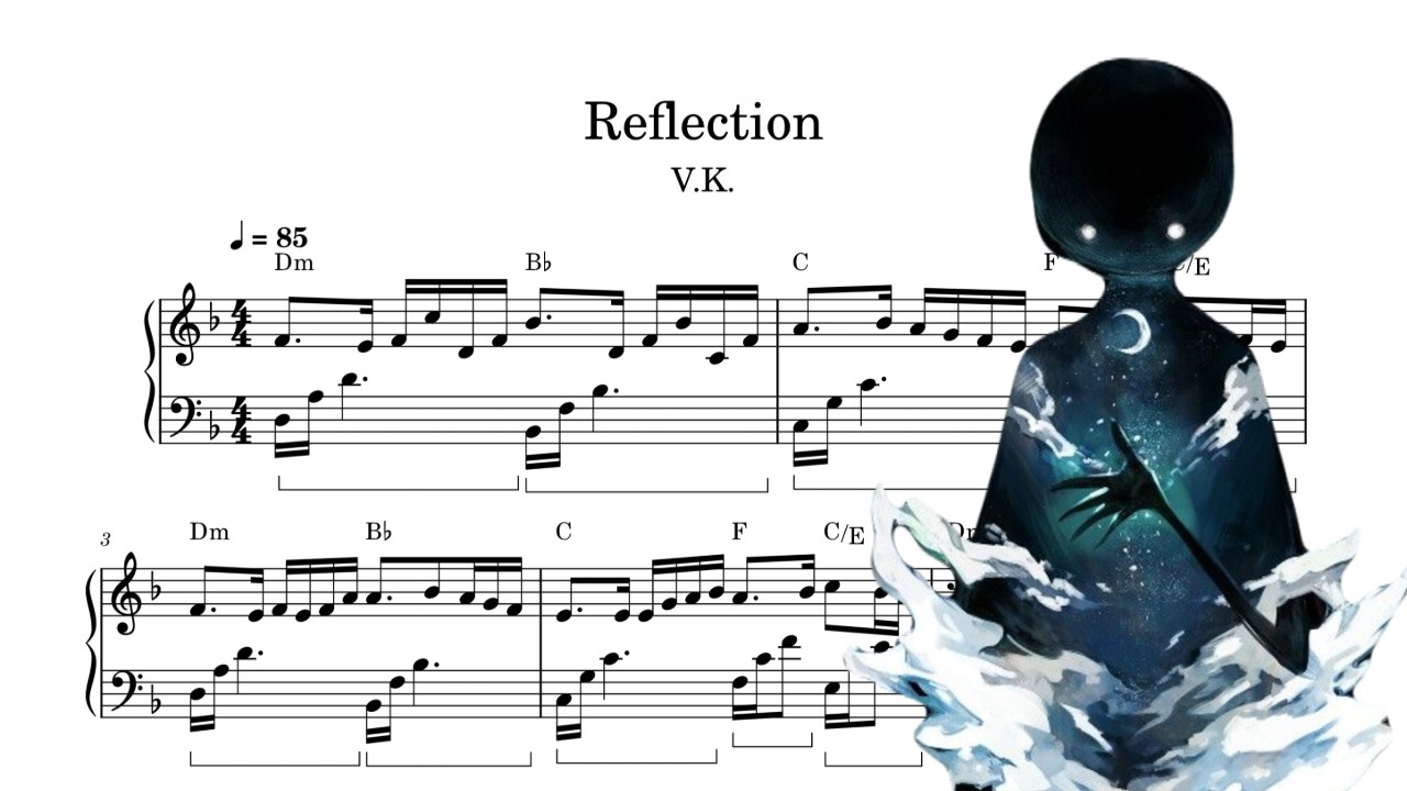 Deemo Reflection 【deemo】Reflection - piano【楽譜配布】 - YouTube