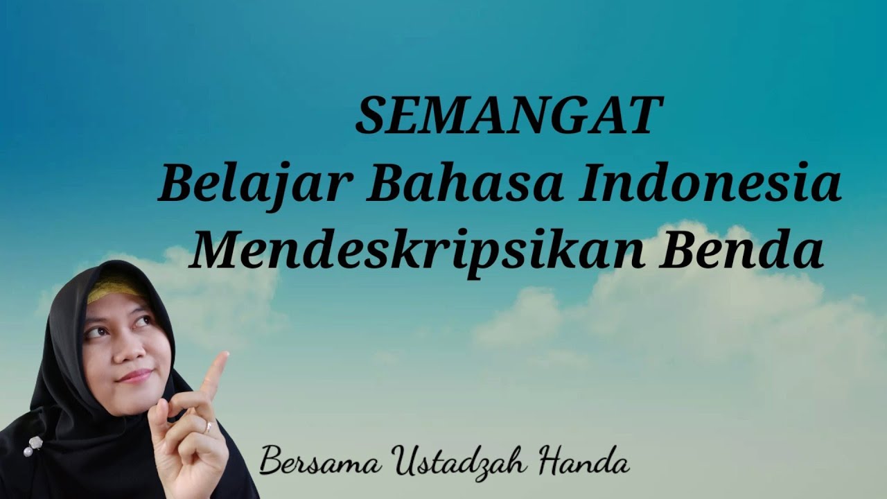 Deskripsi Benda#Bahasa Indonesia#Kelas 2  YouTube