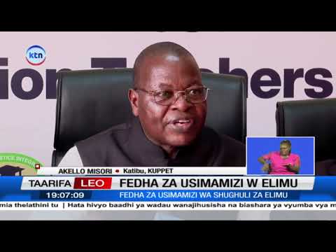 Shule Nchini Zaumia Kufuatia Kucheleweshwa Wa Mgawo Wa Fedha Wa Usimamizi Wa Elimu