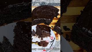 How to make chocolate cake and syrup. Full recipe on my channel. shorts chocolatecake syrup