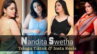 Actress Nandita Swetha Latest Instagram Reels Tiktok Video Collection Telugu Shorts