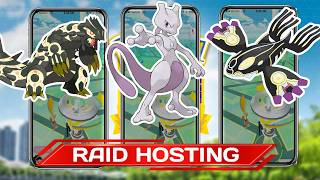 Mewtwo & Primals Raid Hosting | Pokemon go