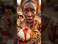 EXTREME Yam Pounding: Yoruba Tribal Feast! 🪵 #wildfirefeast #shortsviral #tribalfeast
