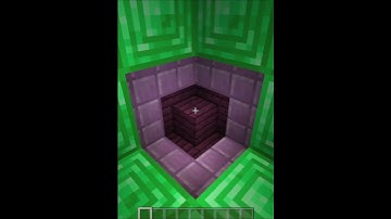 CAN YOU SEE THE END OF THIS LOOP??!!!!!!!!!!! #shorts #minecraft