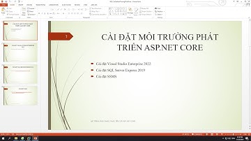 Lập trình ứng dụng thực tiễn với ASP.NET Core 6 - Bài 1: Cài đặt môi trường phát triển