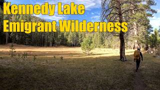 Kennedy Lake Day 3 |  Fall Camping, Backpacking and Fly Fishing Emigrant Wilderness