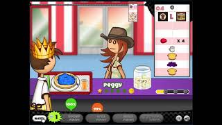 Papa's Pancakeria (Coolmath) | All gold customers & complete parade