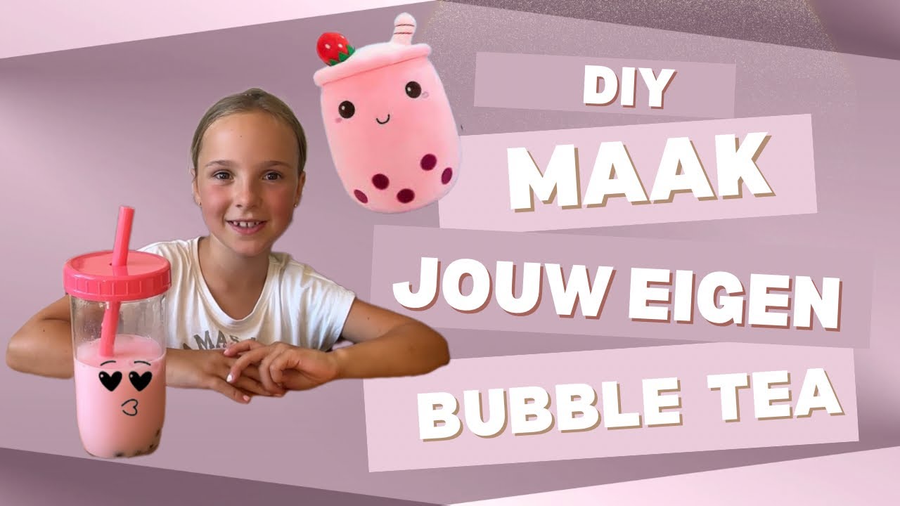 BUBBLE TEA MAKEN 🧋 - YouTube