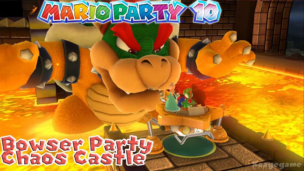 Mario Party 10 - Bowser Party - Chaos Castle - Gamepad Capture Gameplay [ HD ]