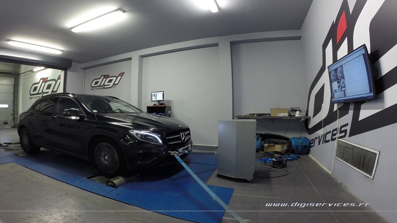 Mercedes Gla 200 Cdi 136cv Auto Reprogrammation Moteur At 179cv Digiservices Paris 77 Dyno