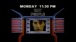 August 1987 - Wgn Promo For Cat People