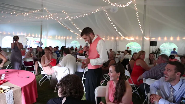 Allison and Zachary Wedding Best Man Toast by Josh...