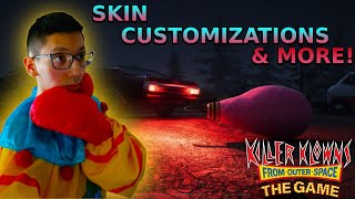 Killer Klowns From Outer Space The Game | Skin Customization & MORE! |